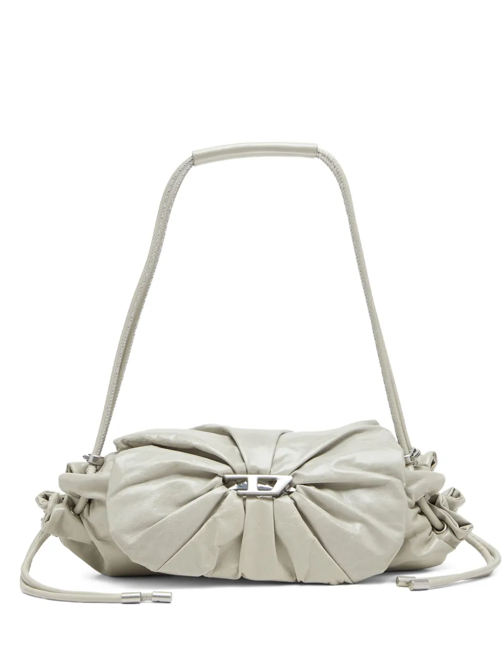 Diesel Borsa a spalla Scrunch-D - Bianco