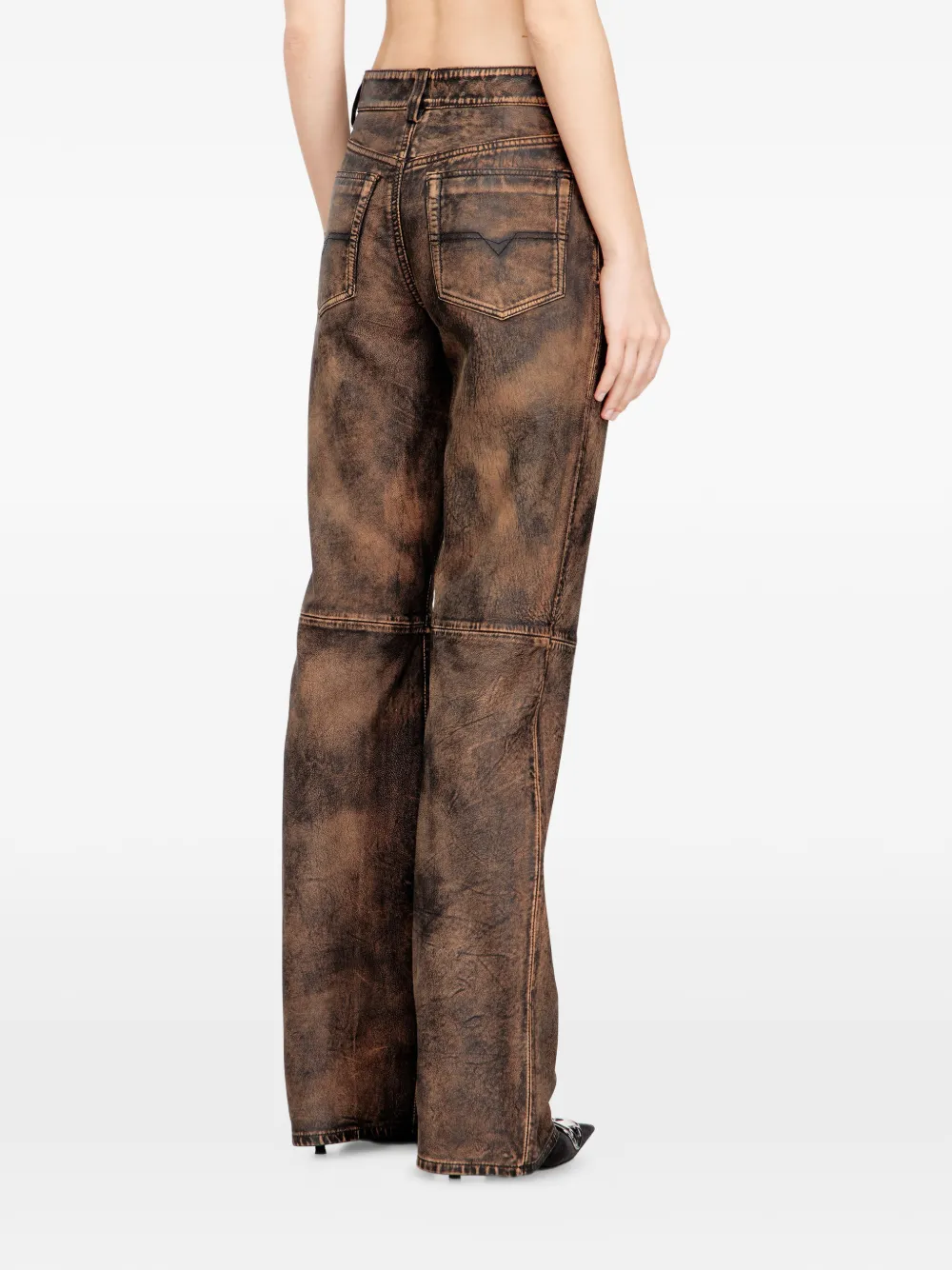 Diesel L-Ysa broek Bruin