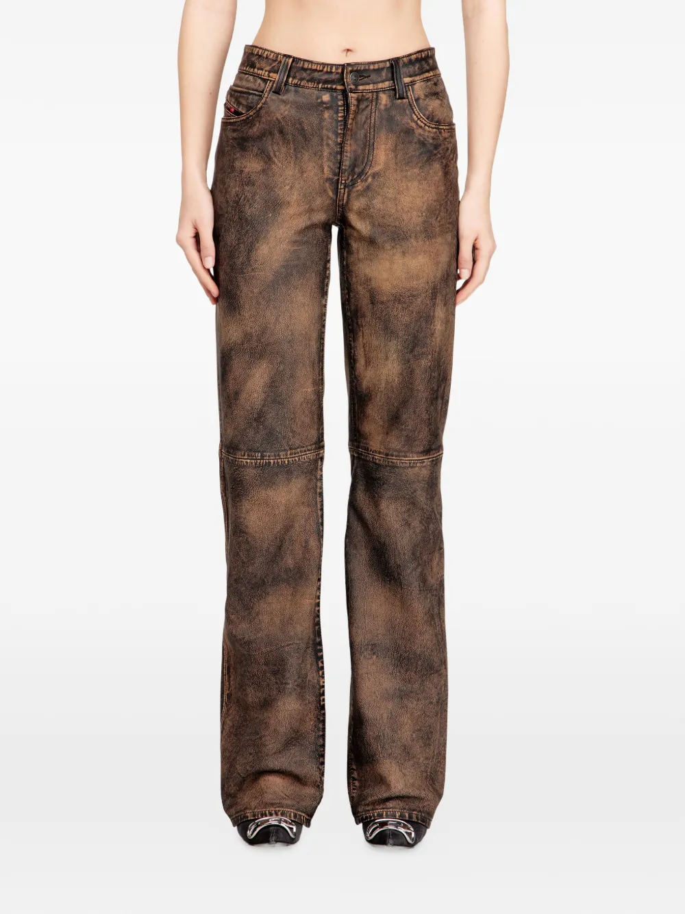 Diesel L-Ysa broek Bruin