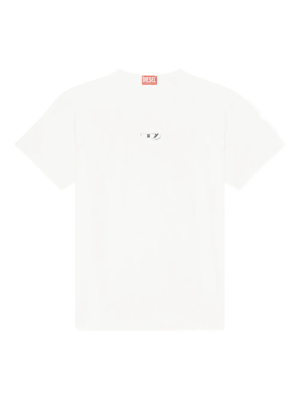 Diesel T-norm-iod T-shirt In Neutral