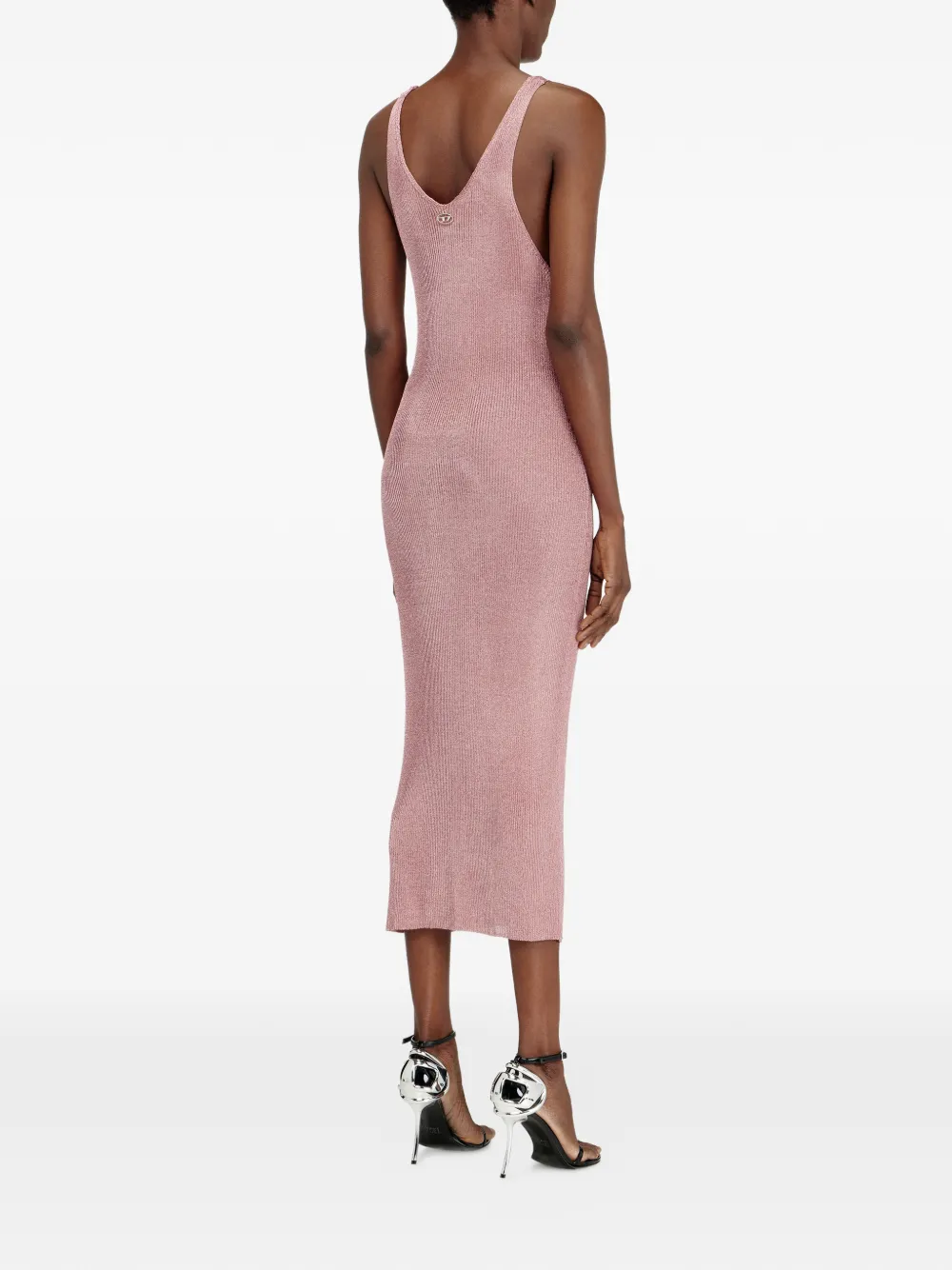 Diesel Mouwloze midi-jurk Roze