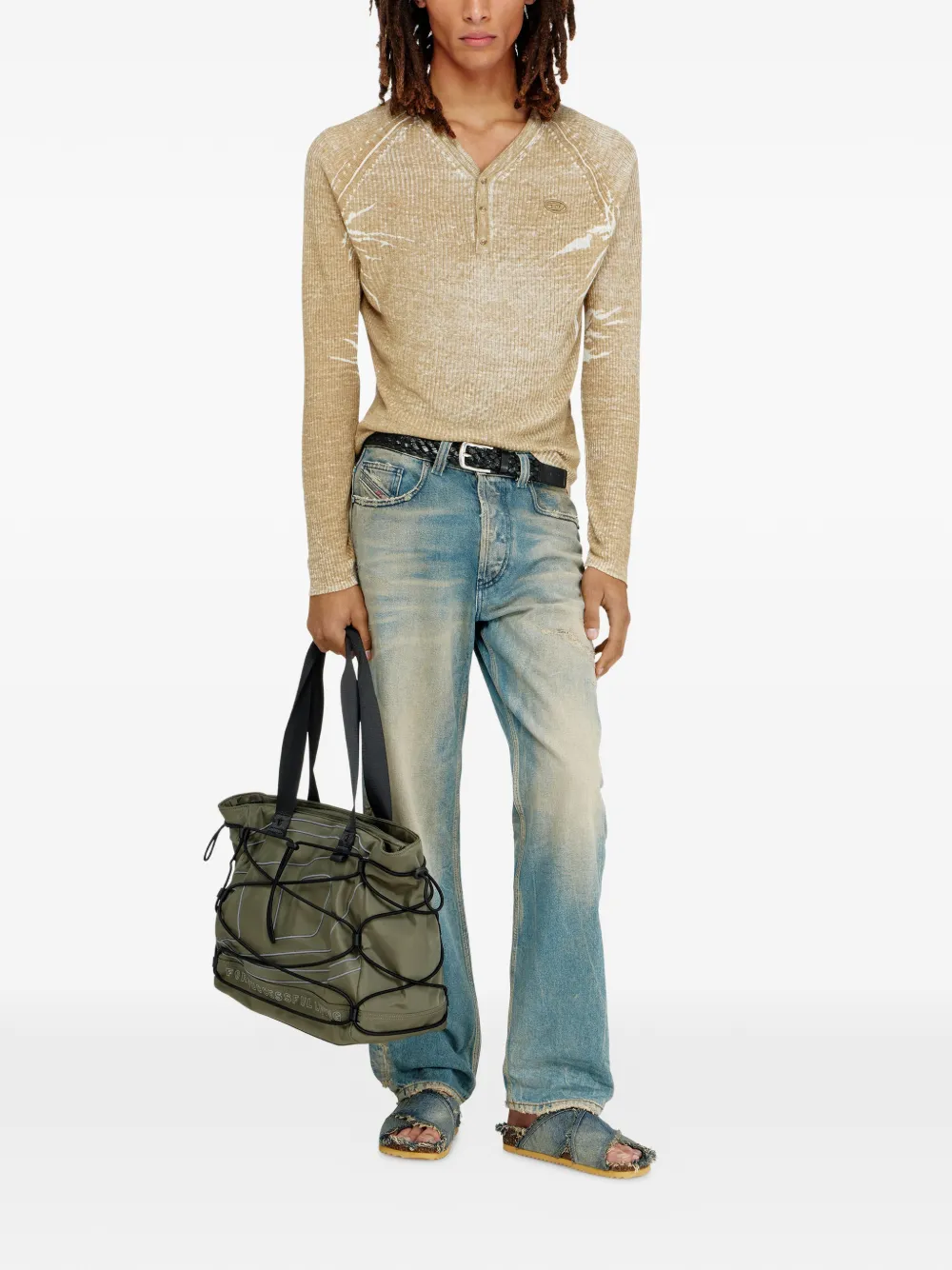 Diesel リブVネックセーター | セーター