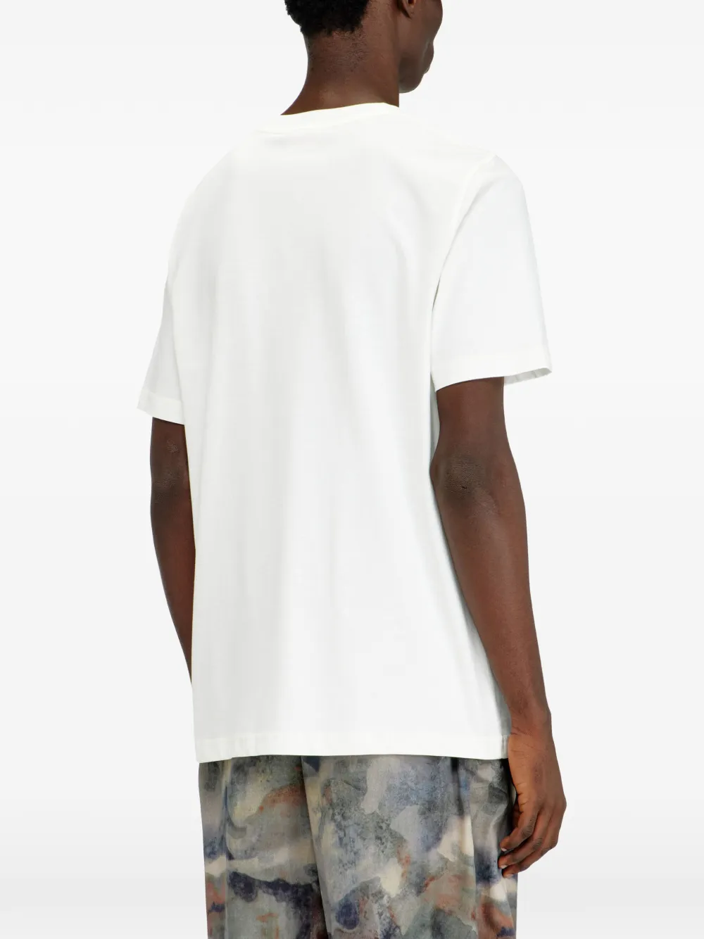 Diesel T-Adjust T-shirt met logoprint Wit