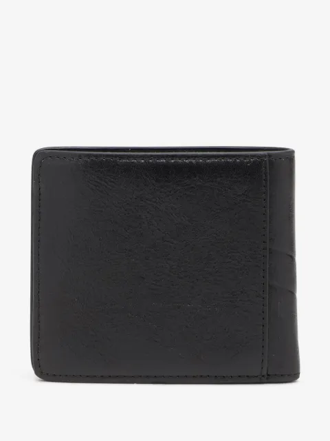Diesel portefeuille en cuir à design pliant