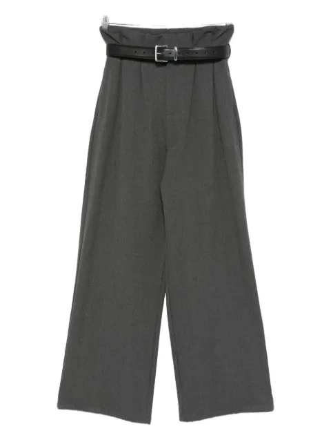 Eleh belted-waist trousers