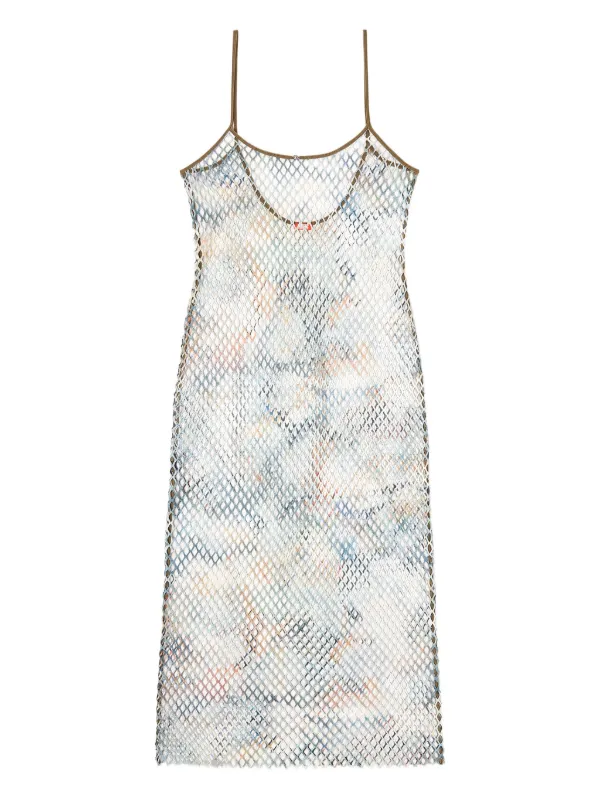 Diesel Gaya-Utlt Beach Dress | White | FARFETCH