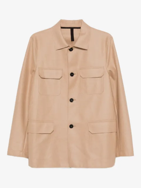 Harris Wharf London virgin-wool pocket jacket