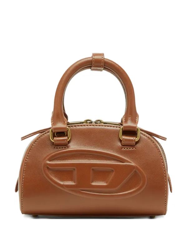 美品✨DIESEL ディーゼル ショルダーバッグ お財布ポシェット ブラウン Diesel 1Dr Dome ショルダーバッグ | ブラウン | FARFETCH JP