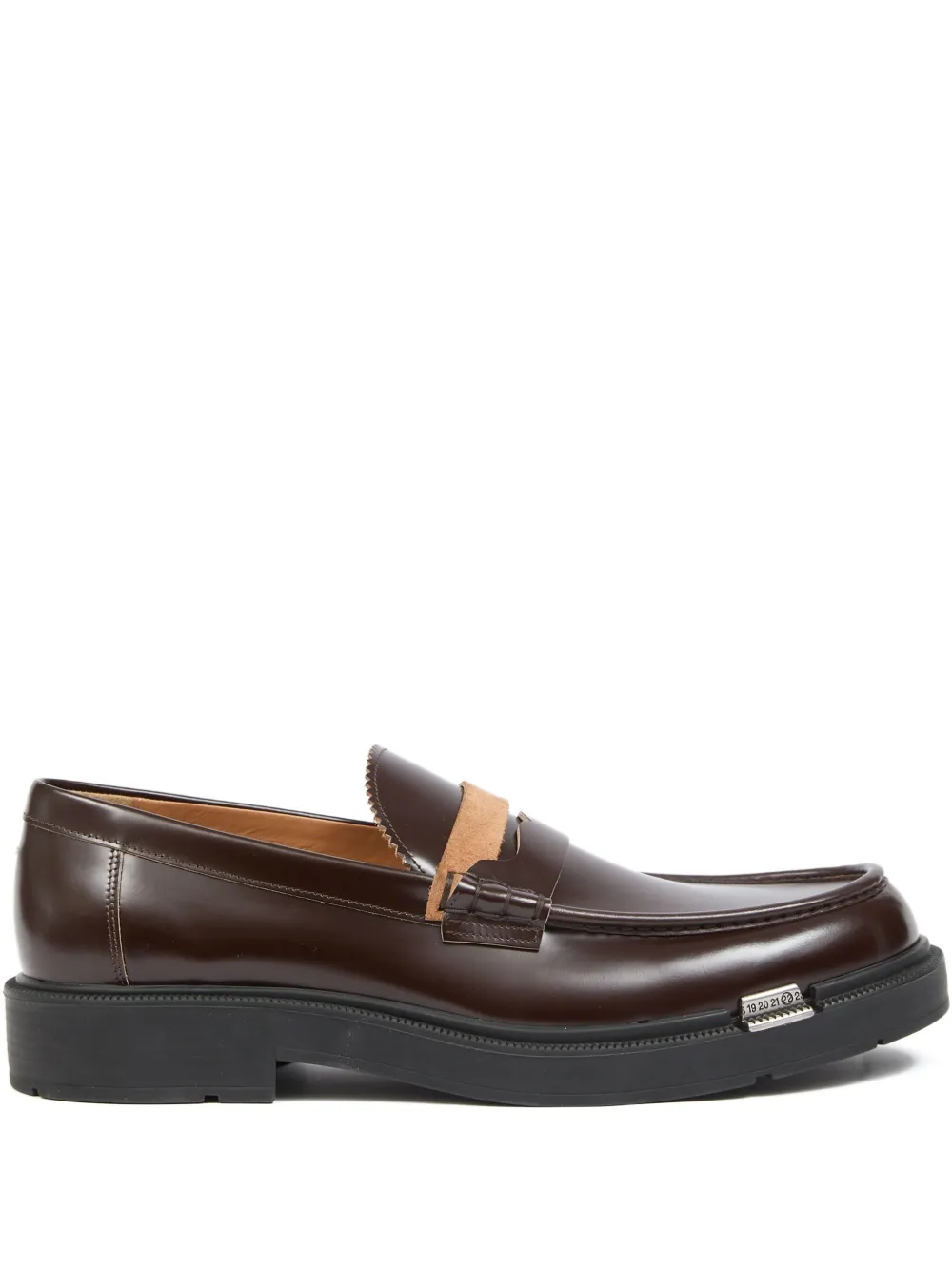 Maison Margiela Loafer mit Zierband - Braun