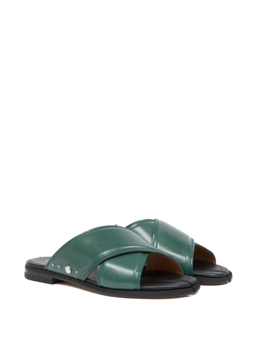 Maison Margiela Tabi sandalen met gekruiste bandjes - Groen