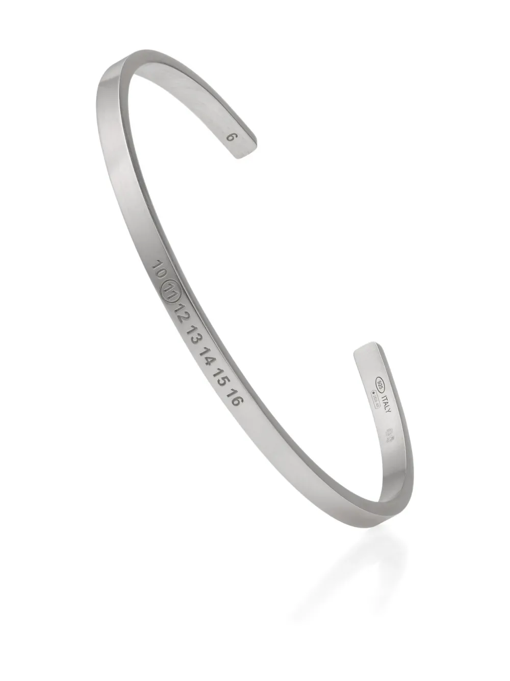 Maison Margiela Bracciale rigido - Argento