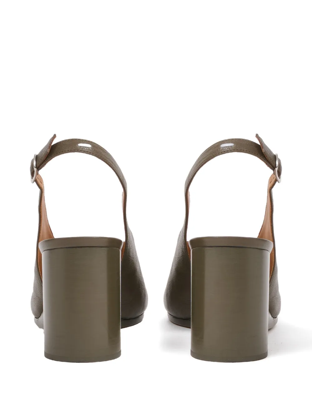 Maison Margiela Leren pumps Groen