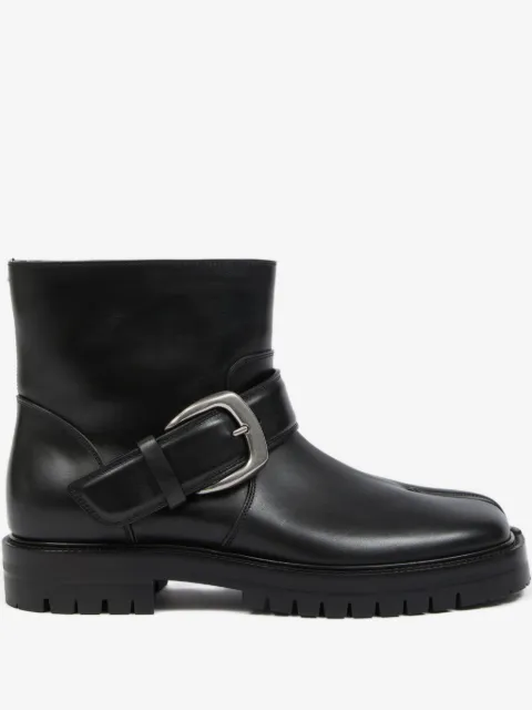 Maison Margiela Tabi county buckle ankle boots
