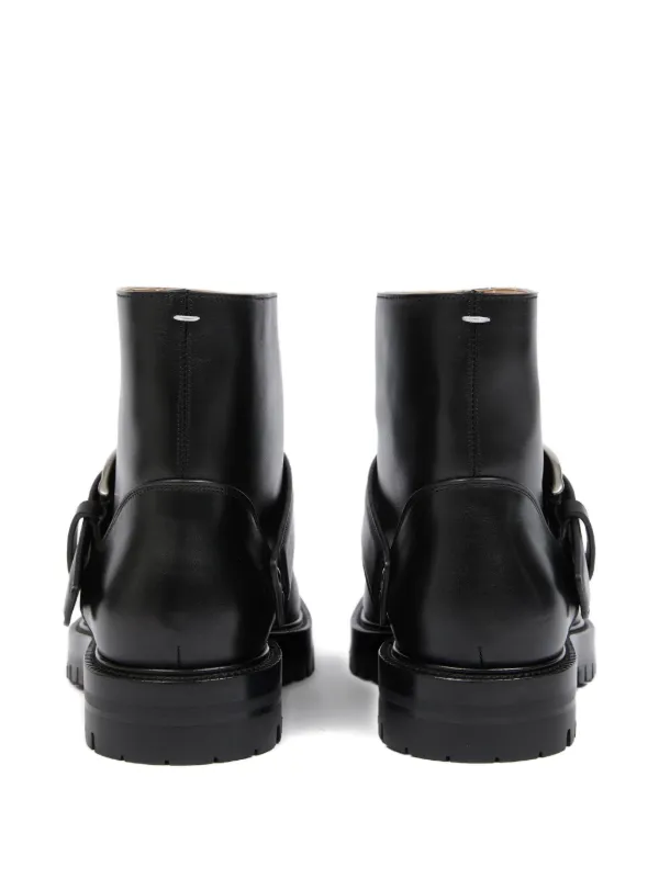 Maison Margiela Tabi buckle-ankle Coutry Boots | Black | FARFETCH