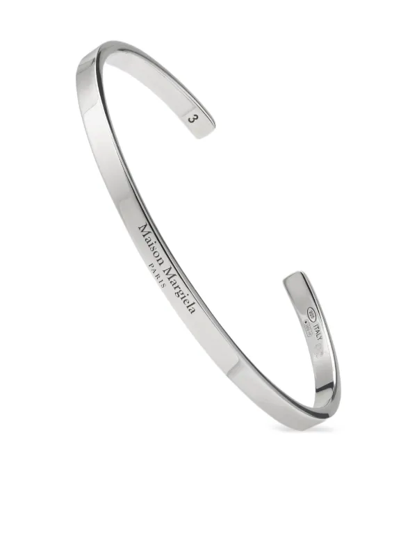 未使用品　Maison Margiela シルバー925ブレスレット 23SS Maison Margiela シルバーブレスレット Maison Margielaシルバー Bolt