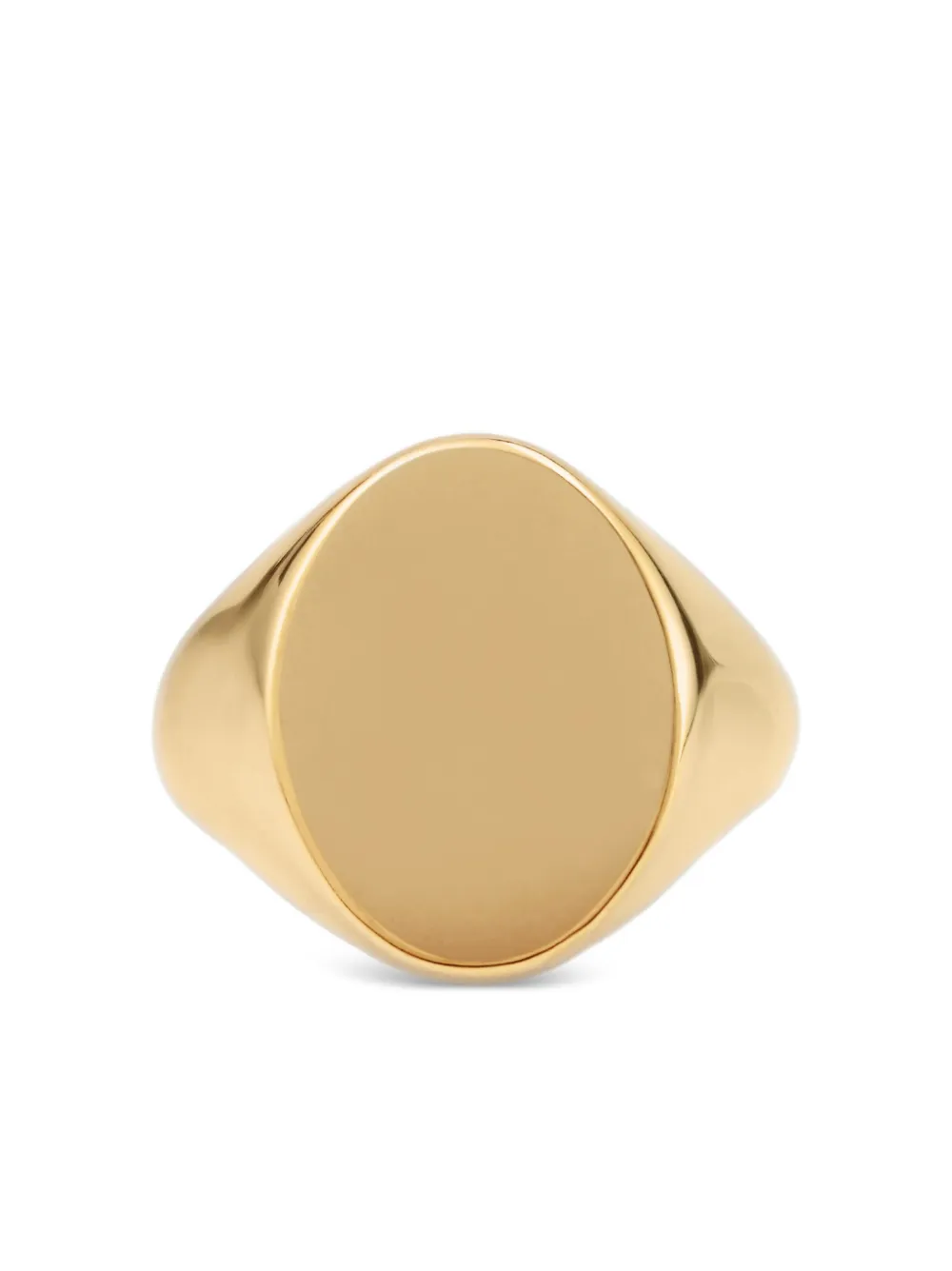 Maison Margiela oval-chevaliere ring - Gold