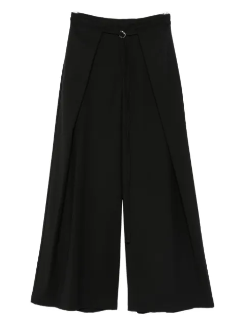 Eleh pantalones anchos con detalle de pinzas