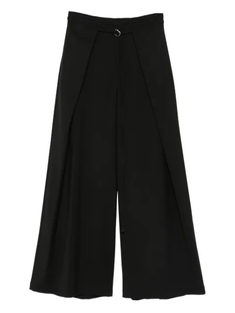 Eleh pleat-detail wide-leg trousers