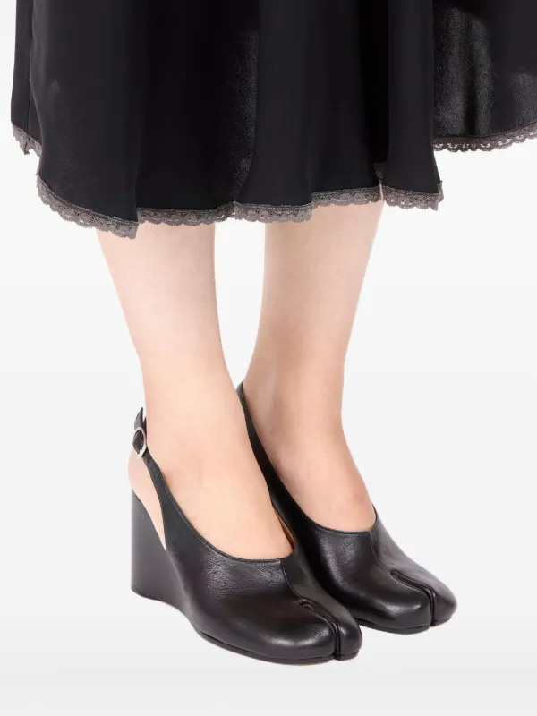 Maison Margiela レザーパンプス | ブラック | FARFETCH JP Maison Margiela レザーパンプス | ブラック | FARFETCH JP