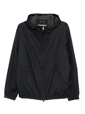Burberry EKD-print Windbreaker Jacket | Black | FARFETCH