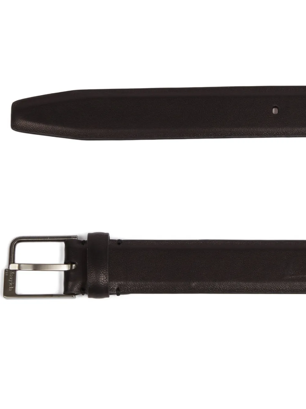 Maison Margiela Riem van lamsleer - Zwart