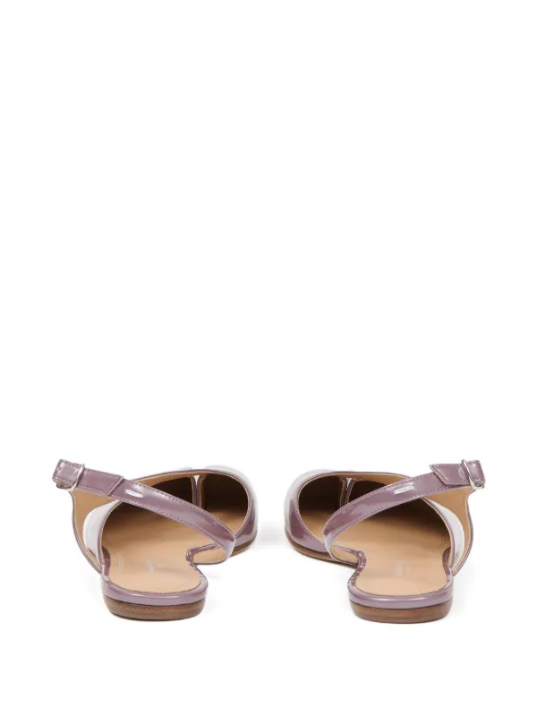 Maison Margiela Tabi スリングバック フラットシューズ | ピンク