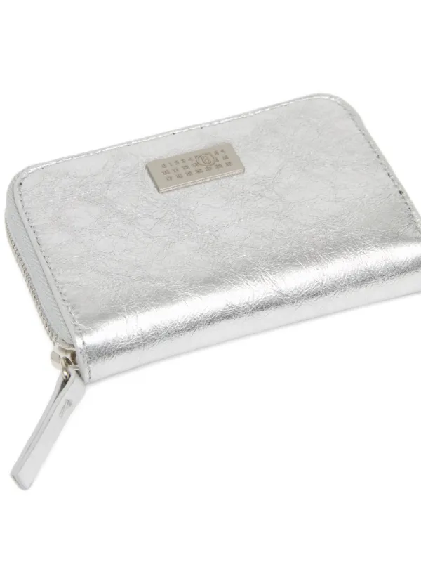 MM6 Maison Margiela ファスナー財布 | シルバートーン | FARFETCH JP