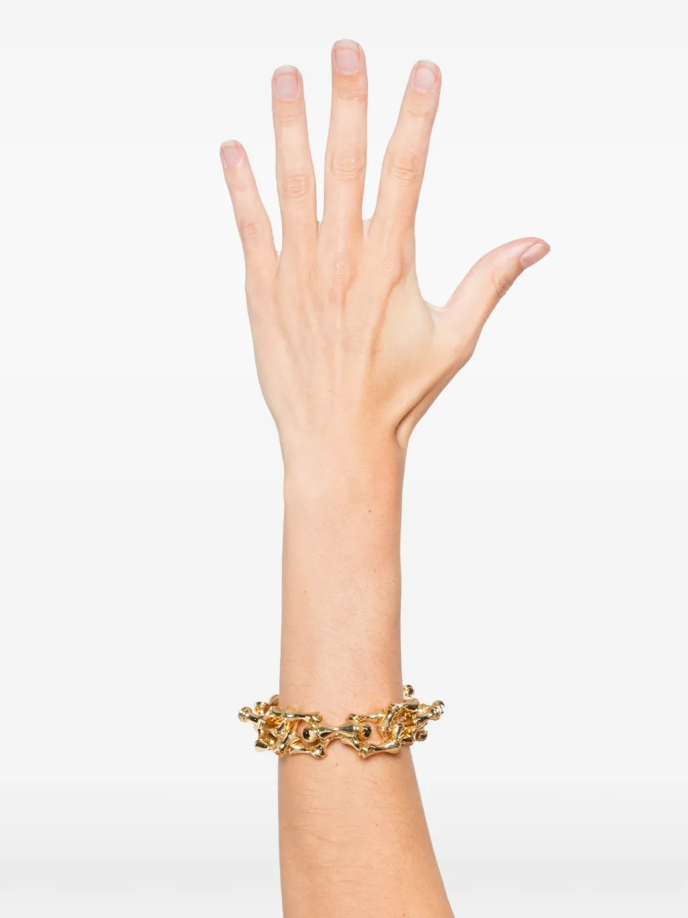 Eddie Borgo bamboo link bracelet - Goud