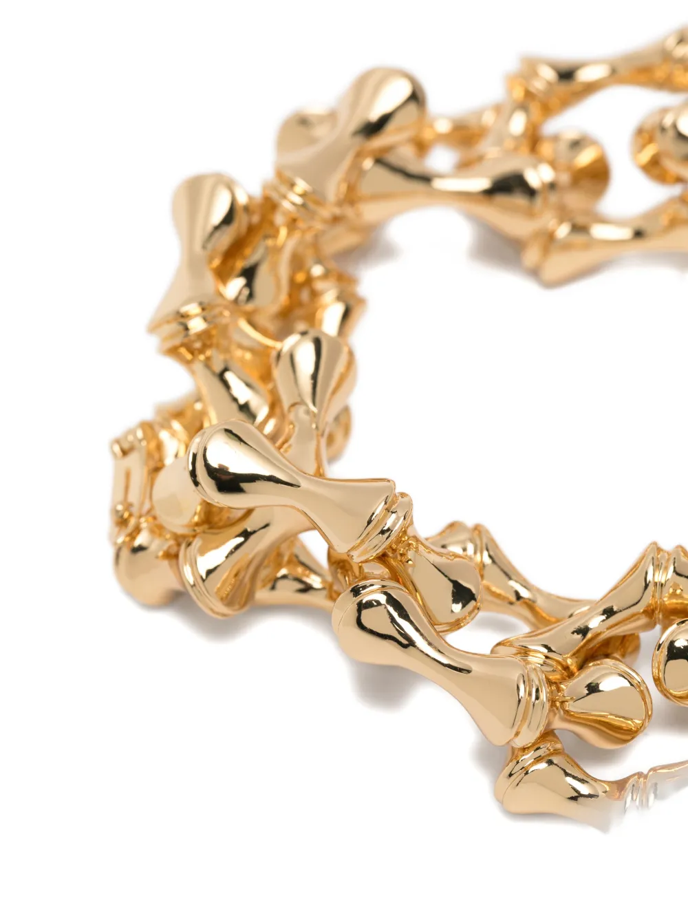 Eddie Borgo Bamboo Link Bracelet In Gold