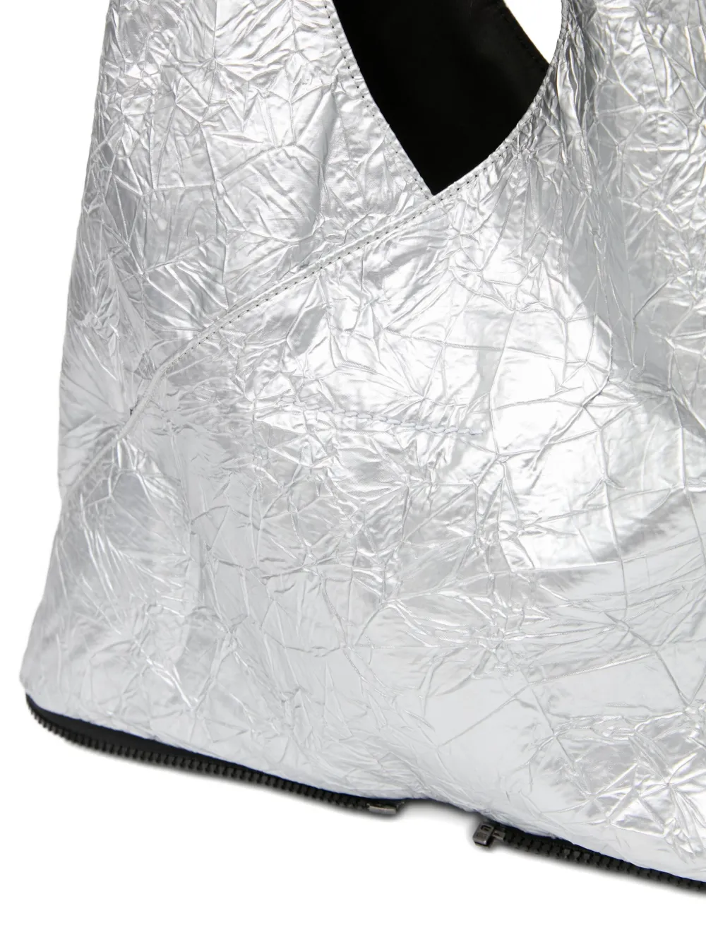 MM6 Maison Margiela Japanese buidel met rits Zwart