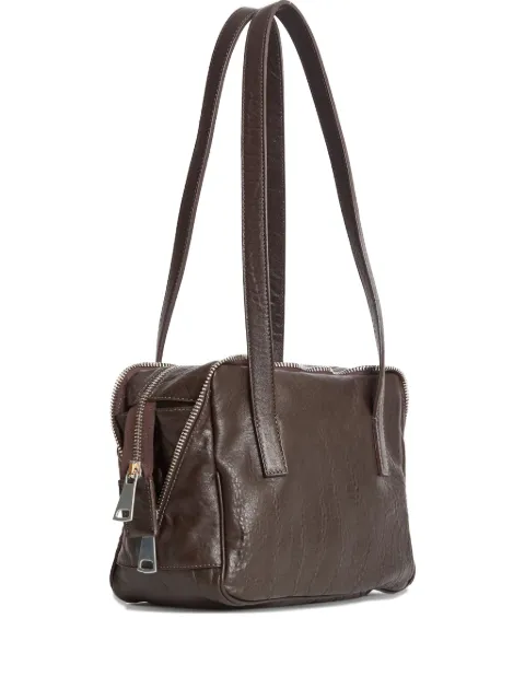 AMINE small Milux double zip shoulder bag