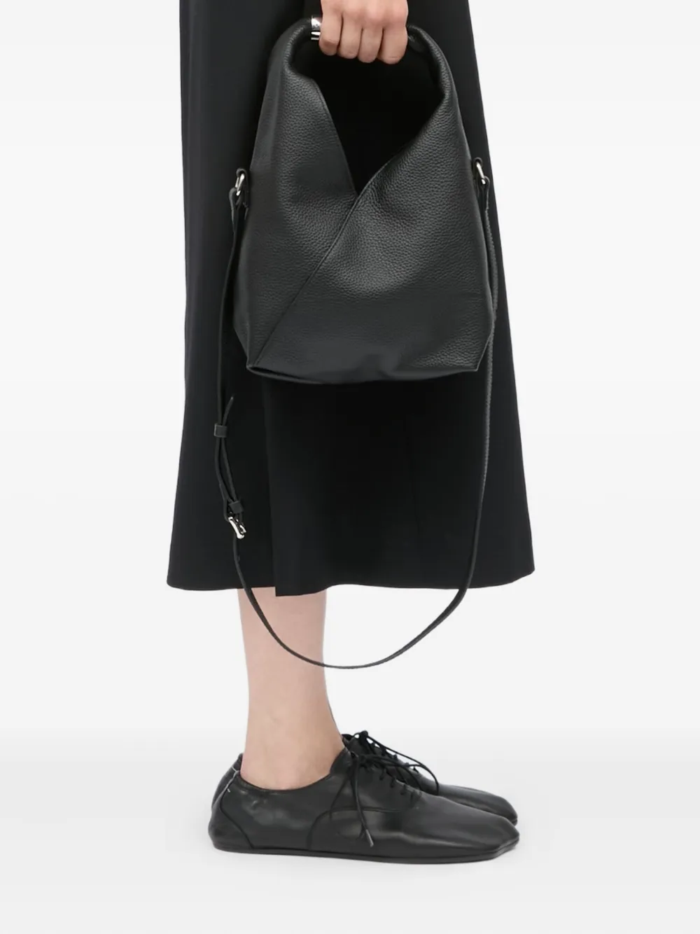 MM6 Maison Margiela Japanese kleine shopper - Zwart