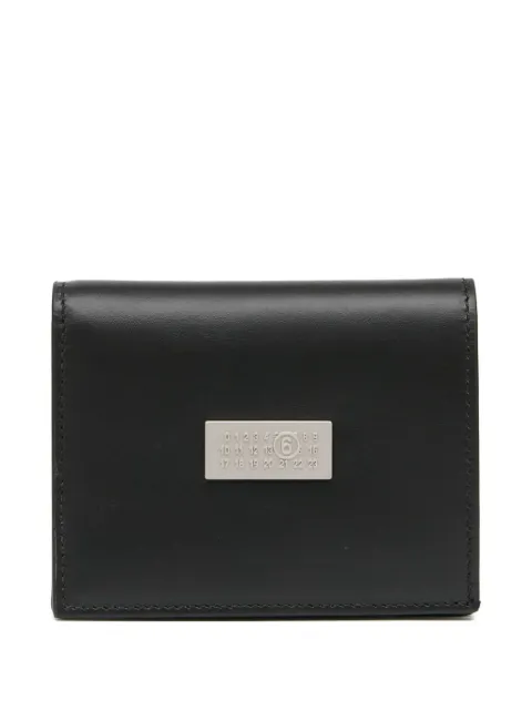 MM6 Maison Margiela single-stitch logo wallet