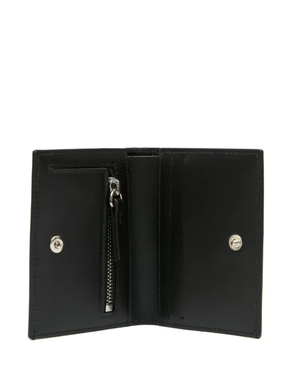 MM6 Maison Margiela Numeric Leather Wallet | Black | FARFETCH