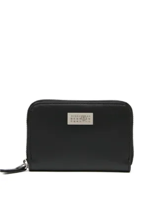 MM6 Maison Margiela Japanese 6 zip-around Wallet | Black | FARFETCH