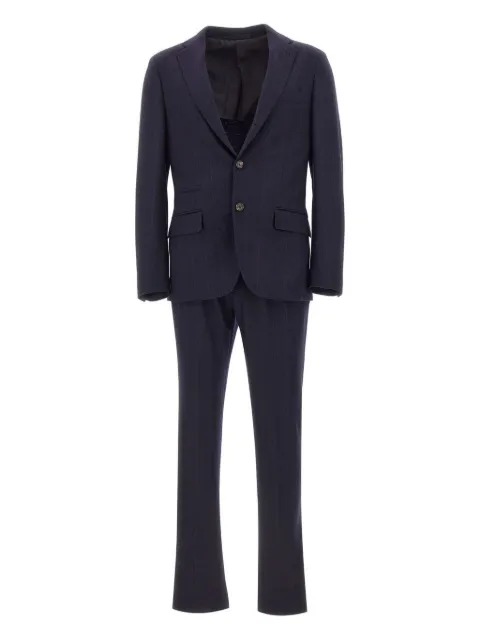 Eleventy pinstripe suit