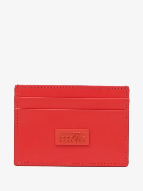 MM6 Maison Margiela numeric leather card holder