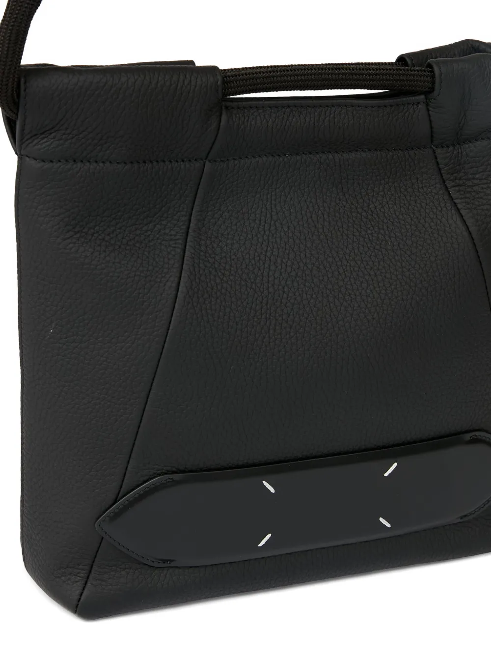 Maison Margiela ステッチディテール ショルダーバッグ | ブラック
