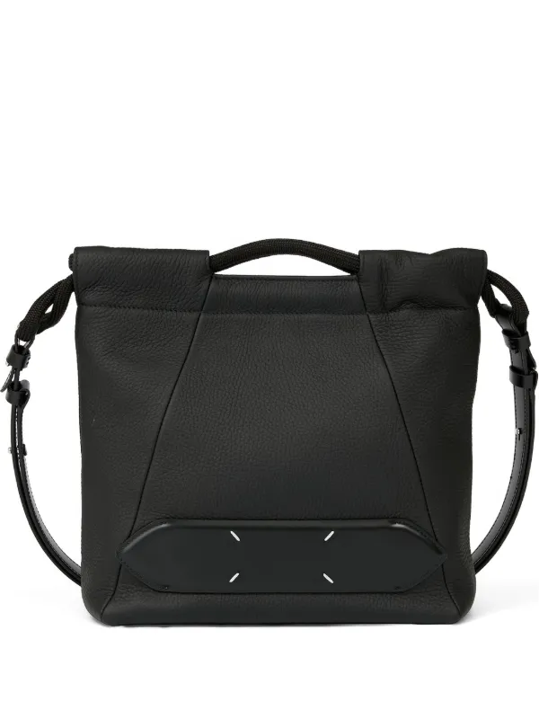 Maison Margiela ステッチディテール ショルダーバッグ | ブラック