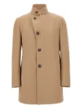 Tagliatore Gordon buttoned coat - Neutrals