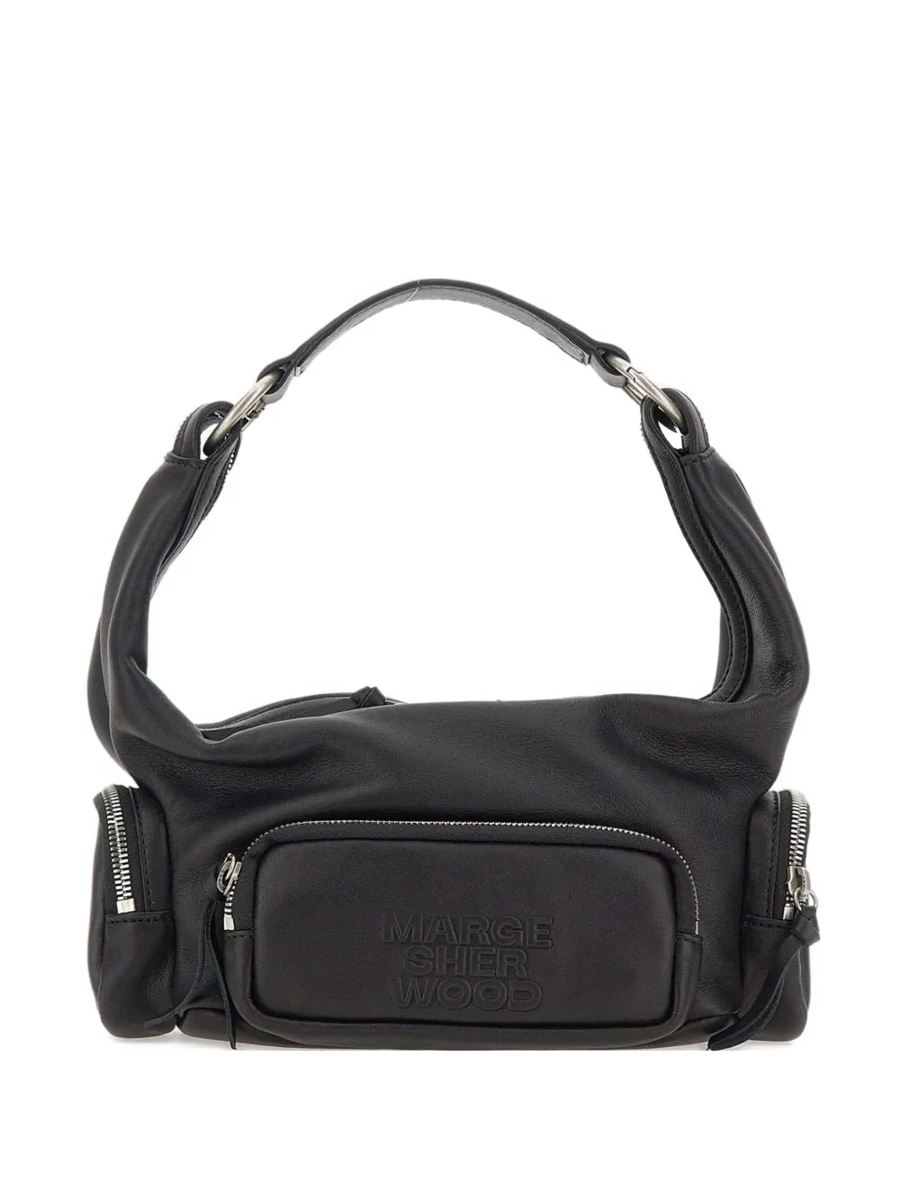 Marge Sherwood mini City leather shoulder bag | Black | Image 1