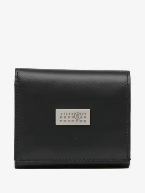 MM6 Maison Margiela Trifold plaque wallet