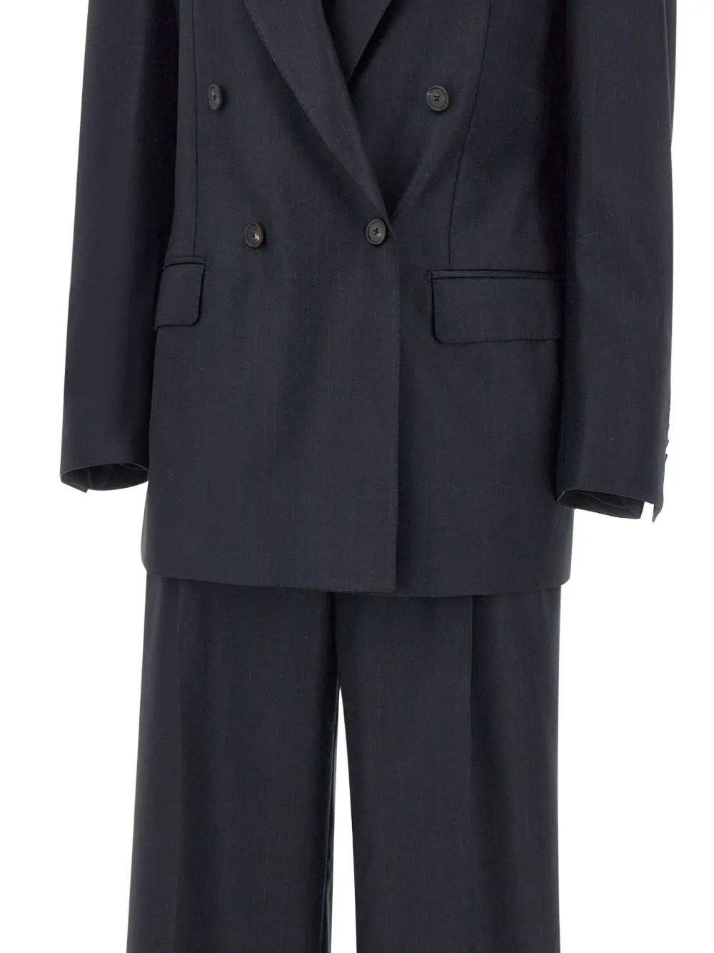 Tagliatore Pak met dubbele rij knopen Zwart