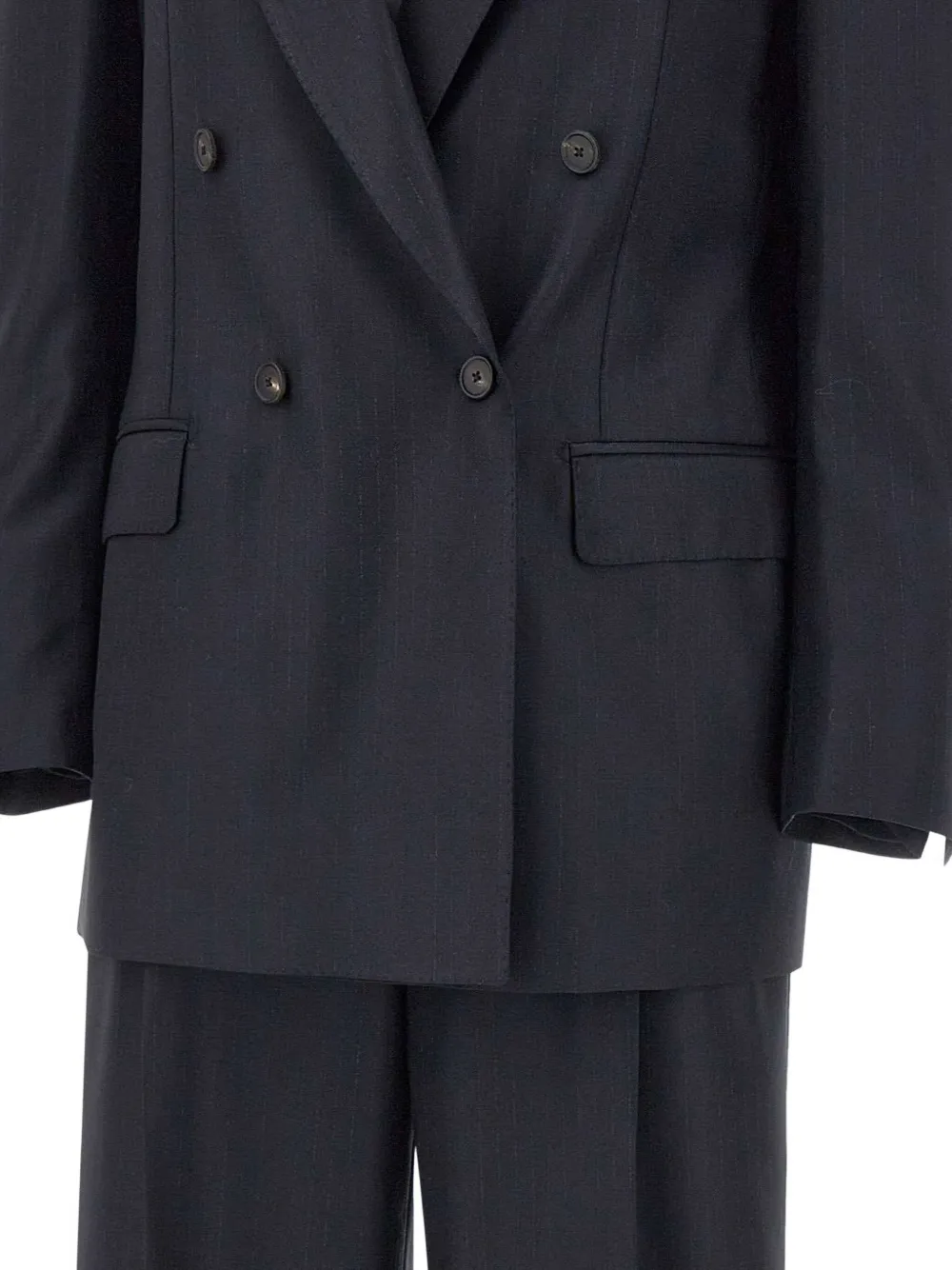 Tagliatore Pak met dubbele rij knopen Zwart