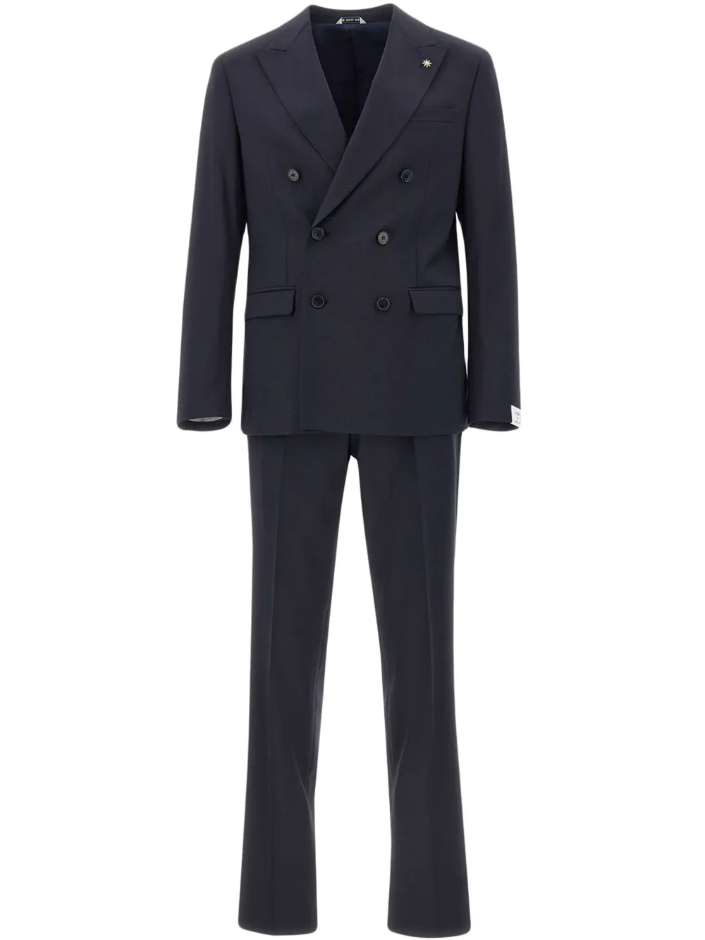 Manuel Ritz traje con solapas de pico y doble botonadura | azul | Image 1