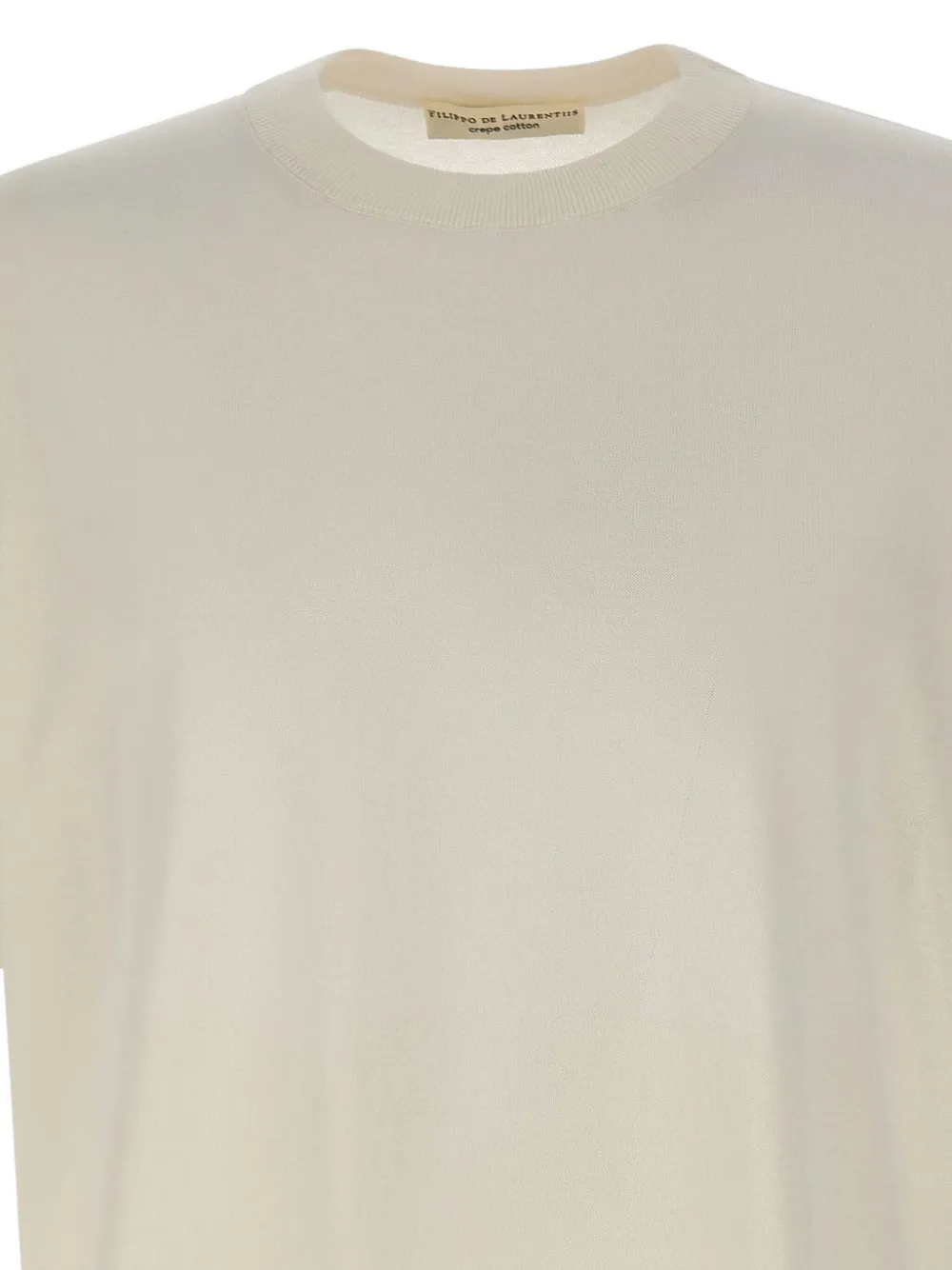 Filippo De Laurentiis Short-sleeve Cotton T-shirt In White