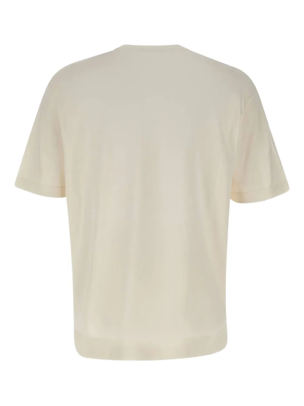 Filippo De Laurentiis short-sleeve cotton T-shirt - Beige