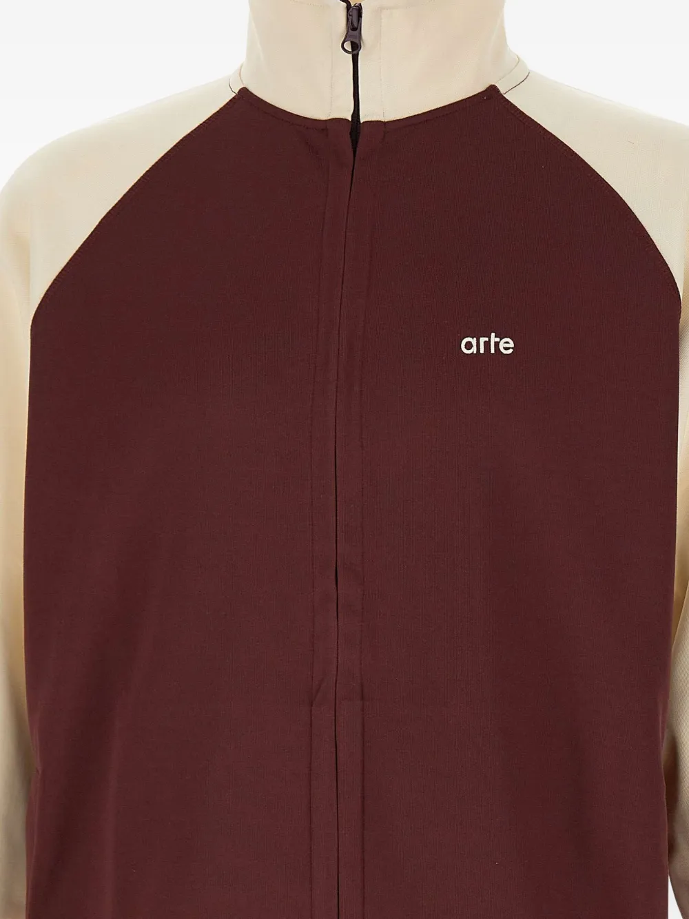 Arte Antwerp Carded jack met raglan mouwen Rood