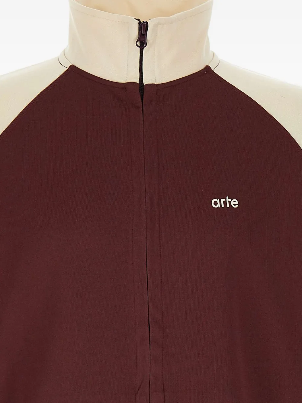 Arte Antwerp Carded jack met raglan mouwen Rood