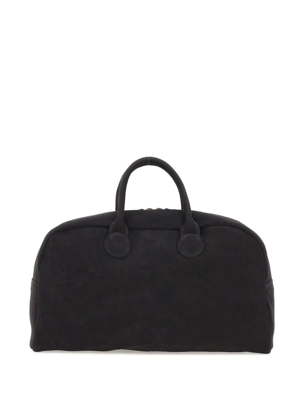 Marge Sherwood Soft Bowling suede tote bag - Zwart